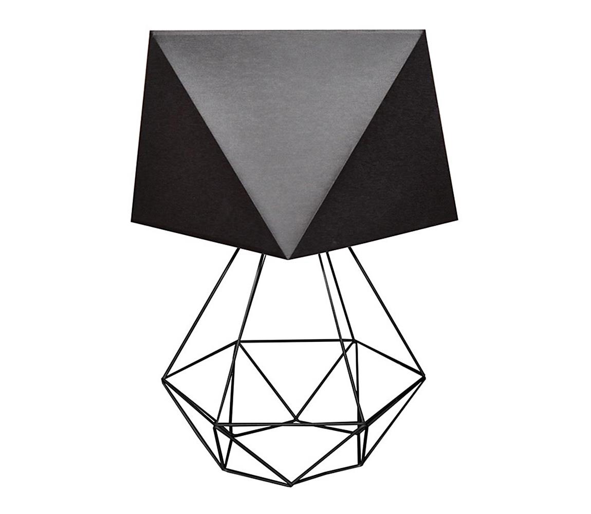 Helam Stolní lampa ADAMANT SMALL 1xE27/60W/230V černá HE0459