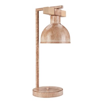 Stolní lampa AGNESE 1xE27/60W/230V buk