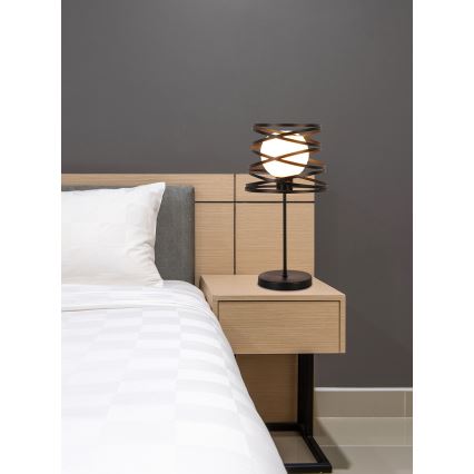 Stolní lampa AKITA 1xE14/40W/230V černá
