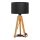 Stolní lampa ALBA 1xE27/15W/230V černá/dub