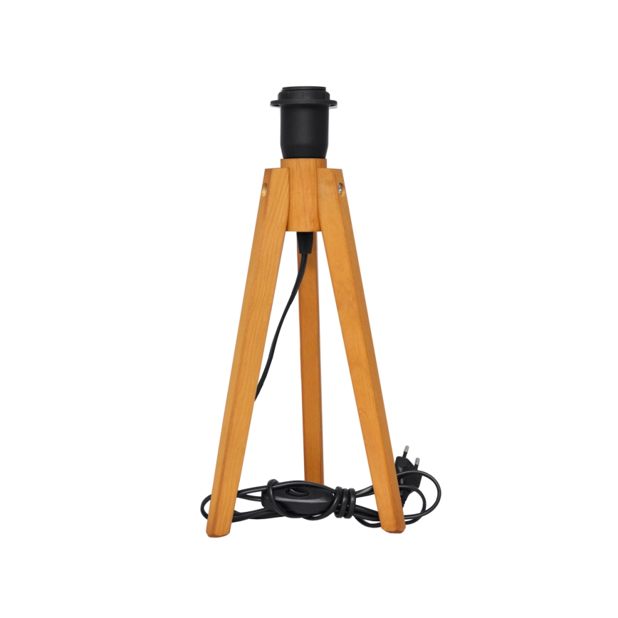 Stolní lampa ALBA 1xE27/15W/230V černá/dub