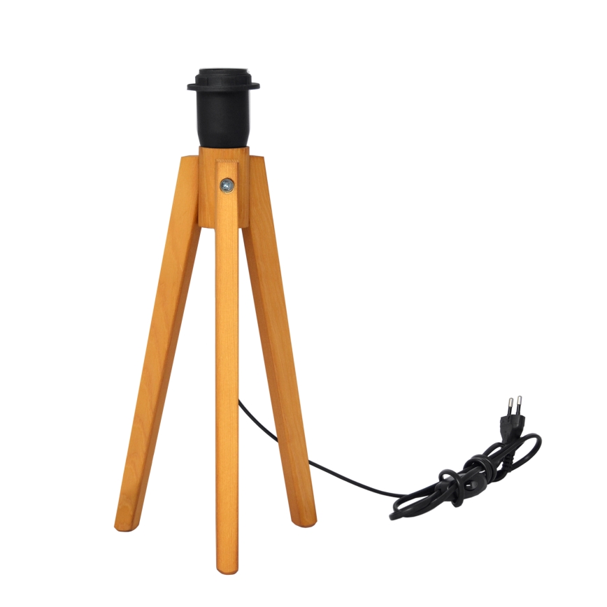Stolní lampa ALBA 1xE27/15W/230V černá/dub