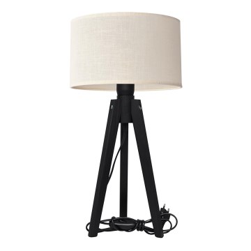 Stolní lampa ALBA 1xE27/15W/230V krémová/borovice