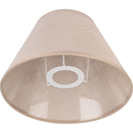 Stolní lampa AMFORA 1xE27/60W/230V hnědá/buk