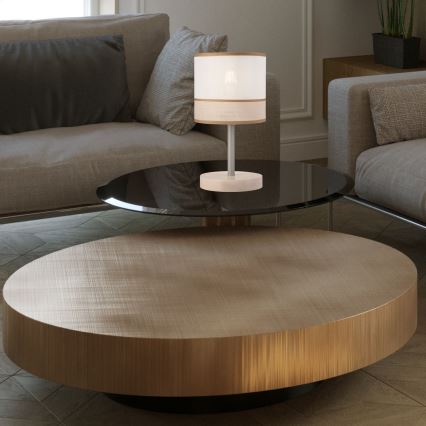 Stolní lampa ANDREA 1xE27/60W/230V buk