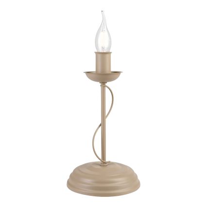 Stolní lampa ANTON 1xE14/60W/230V béžová