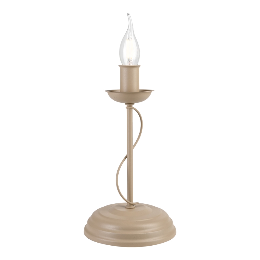 Stolní lampa ANTON 1xE14/60W/230V béžová