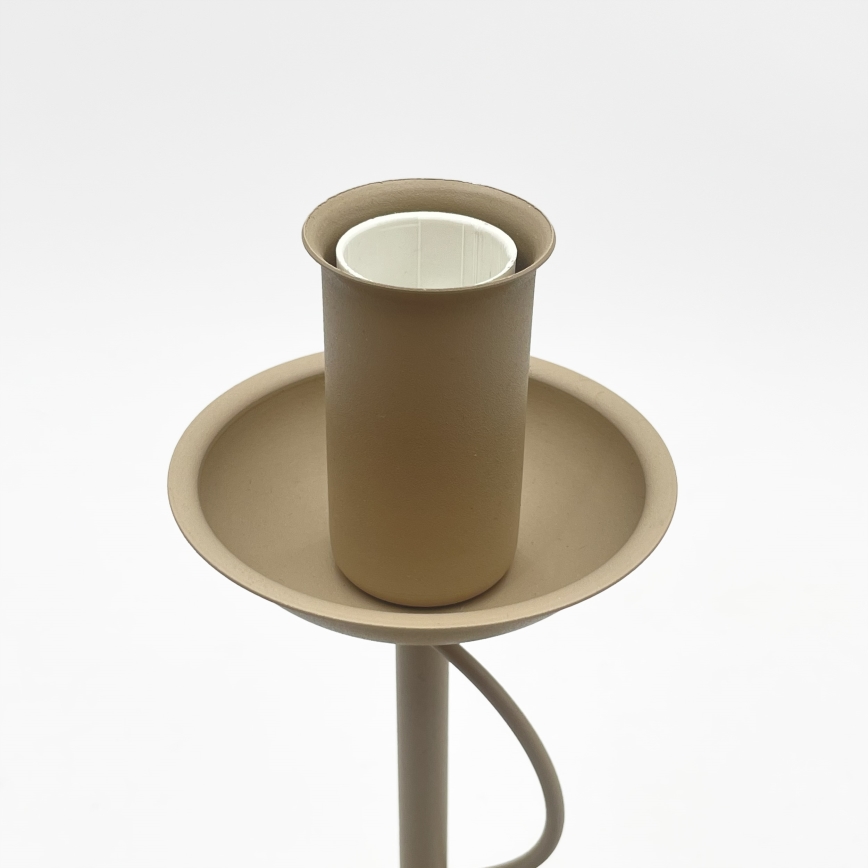 Stolní lampa ANTON 1xE14/60W/230V béžová
