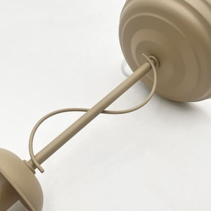 Stolní lampa ANTON 1xE14/60W/230V béžová