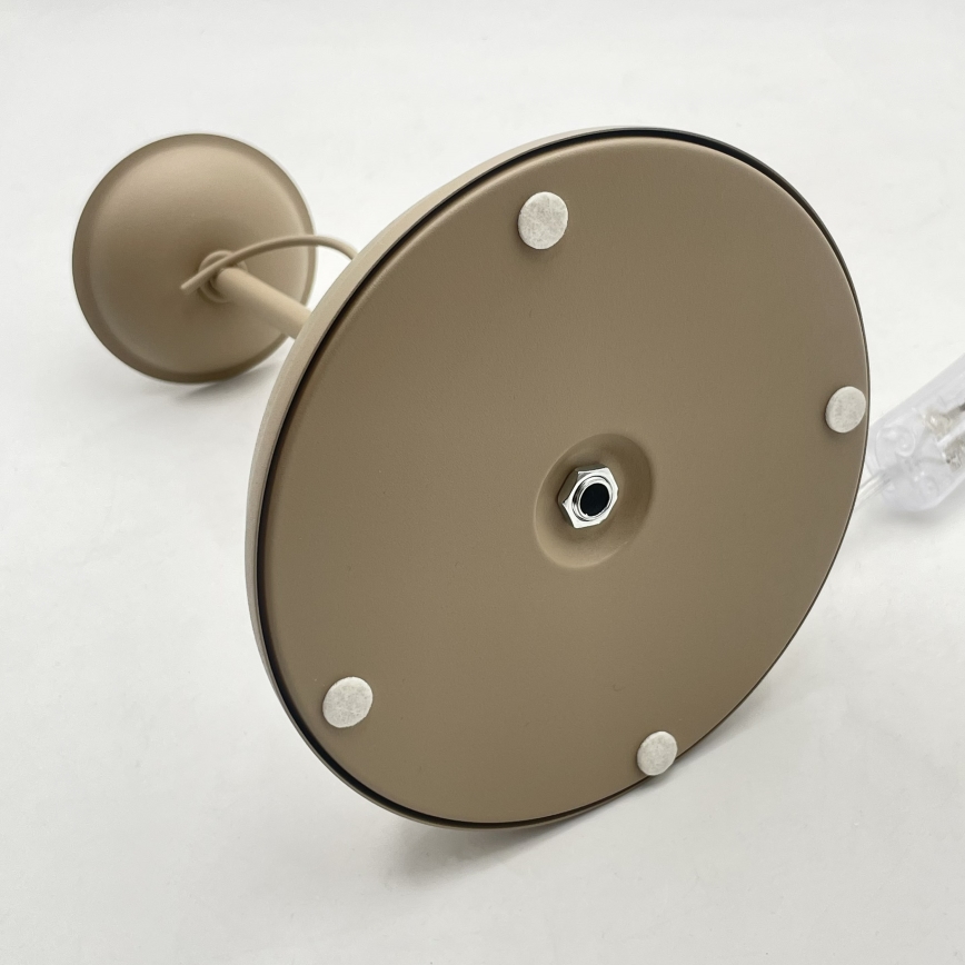 Stolní lampa ANTON 1xE14/60W/230V béžová