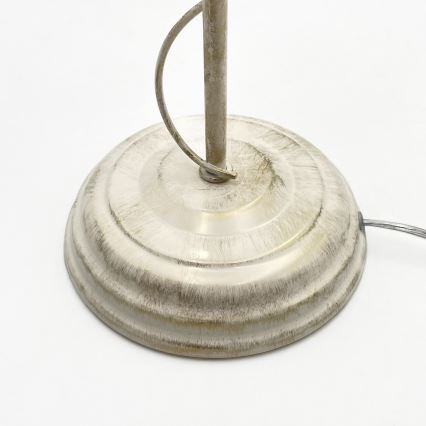 Stolní lampa ANTON 1xE14/60W/230V bílá patina