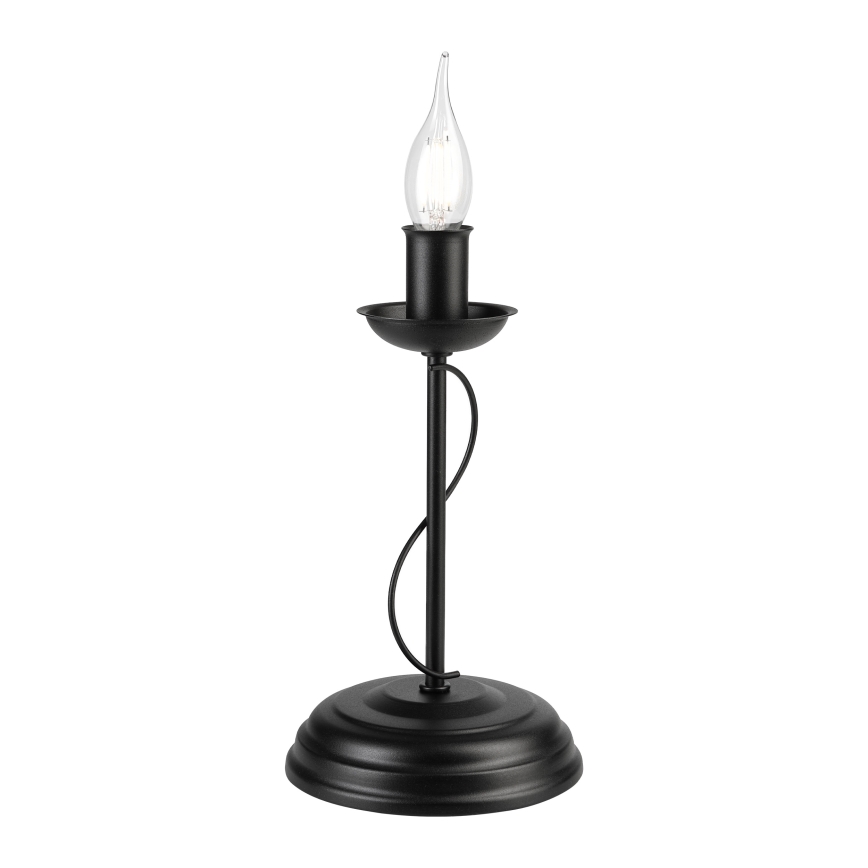Stolní lampa ANTON 1xE14/60W/230V černá