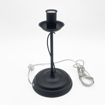 Stolní lampa ANTON 1xE14/60W/230V černá