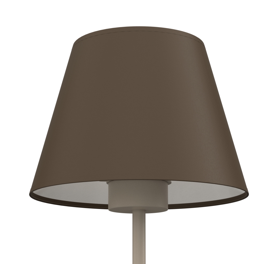 Stolní lampa ARDEN 1xE27/15W/230V béžová/hnědá