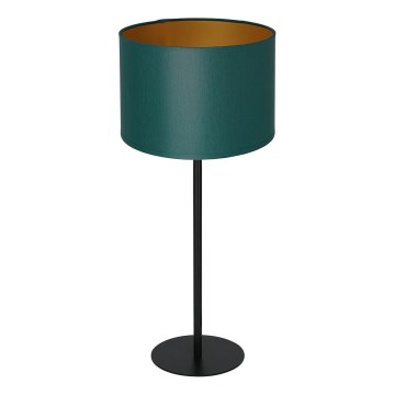 Stolní lampa ARDEN 1xE27/60W/230V pr. 25 cm zelená/zlatá