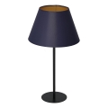 Stolní lampa ARDEN 1xE27/60W/230V pr. 30 cm fialová/zlatá