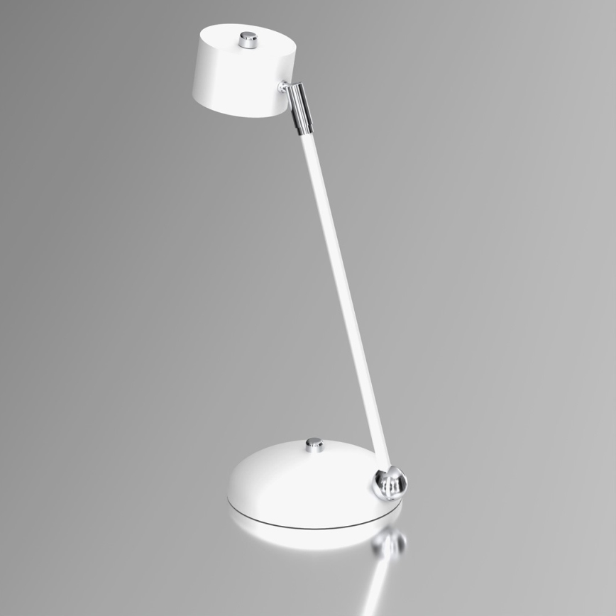 Stolní lampa ARENA 1xGX53/11W/230V bílá/lesklý chrom