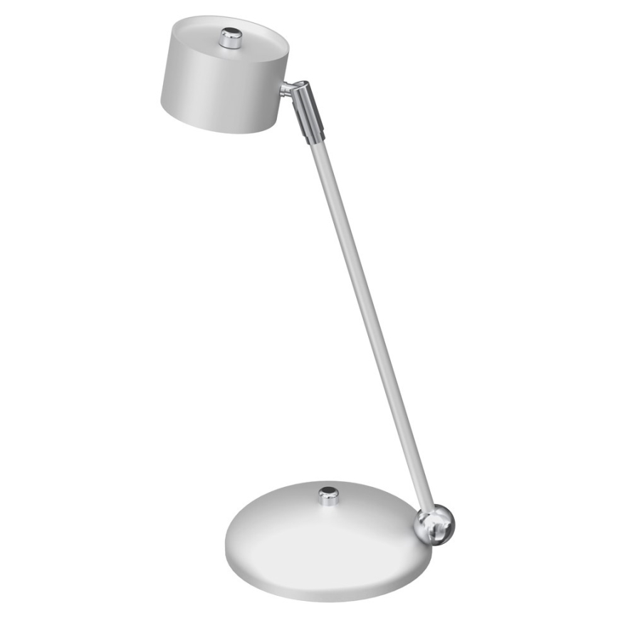 Stolní lampa ARENA 1xGX53/11W/230V bílá/lesklý chrom