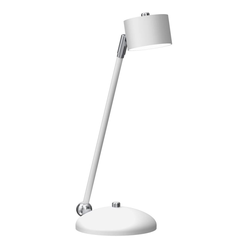 Stolní lampa ARENA 1xGX53/11W/230V bílá/lesklý chrom