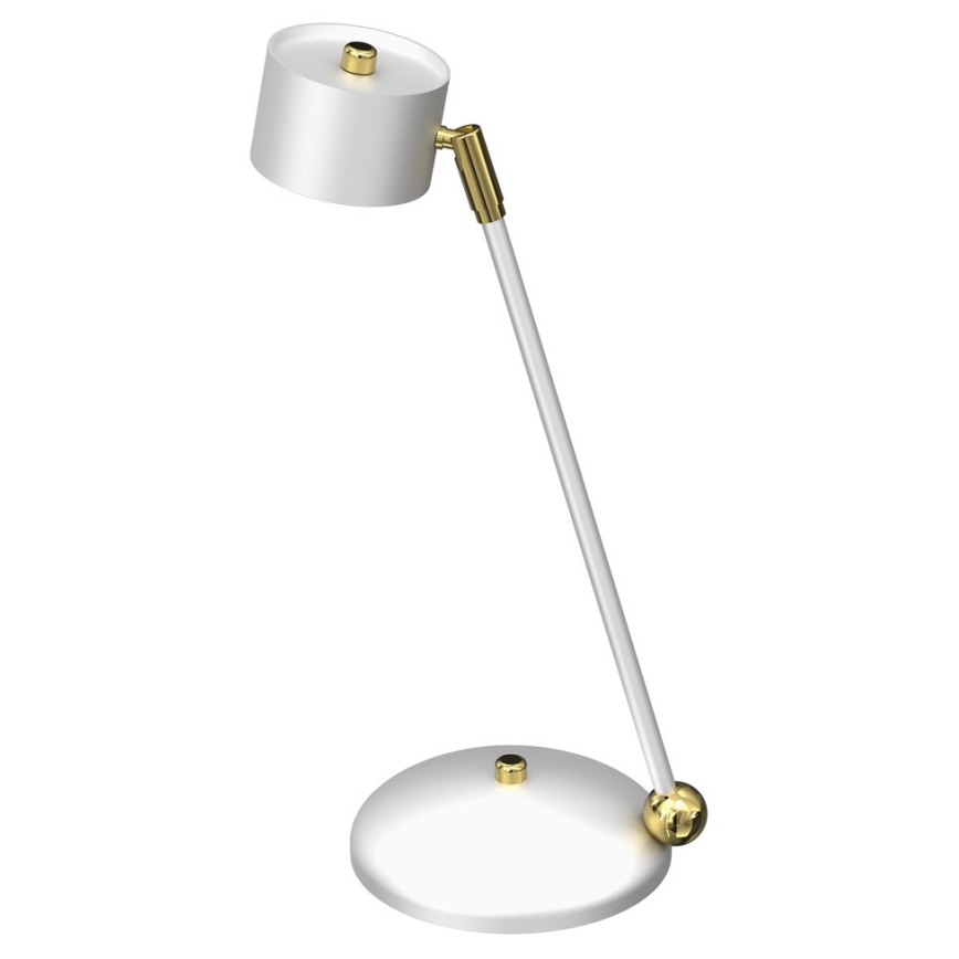 Stolní lampa ARENA 1xGX53/11W/230V bílá/zlatá
