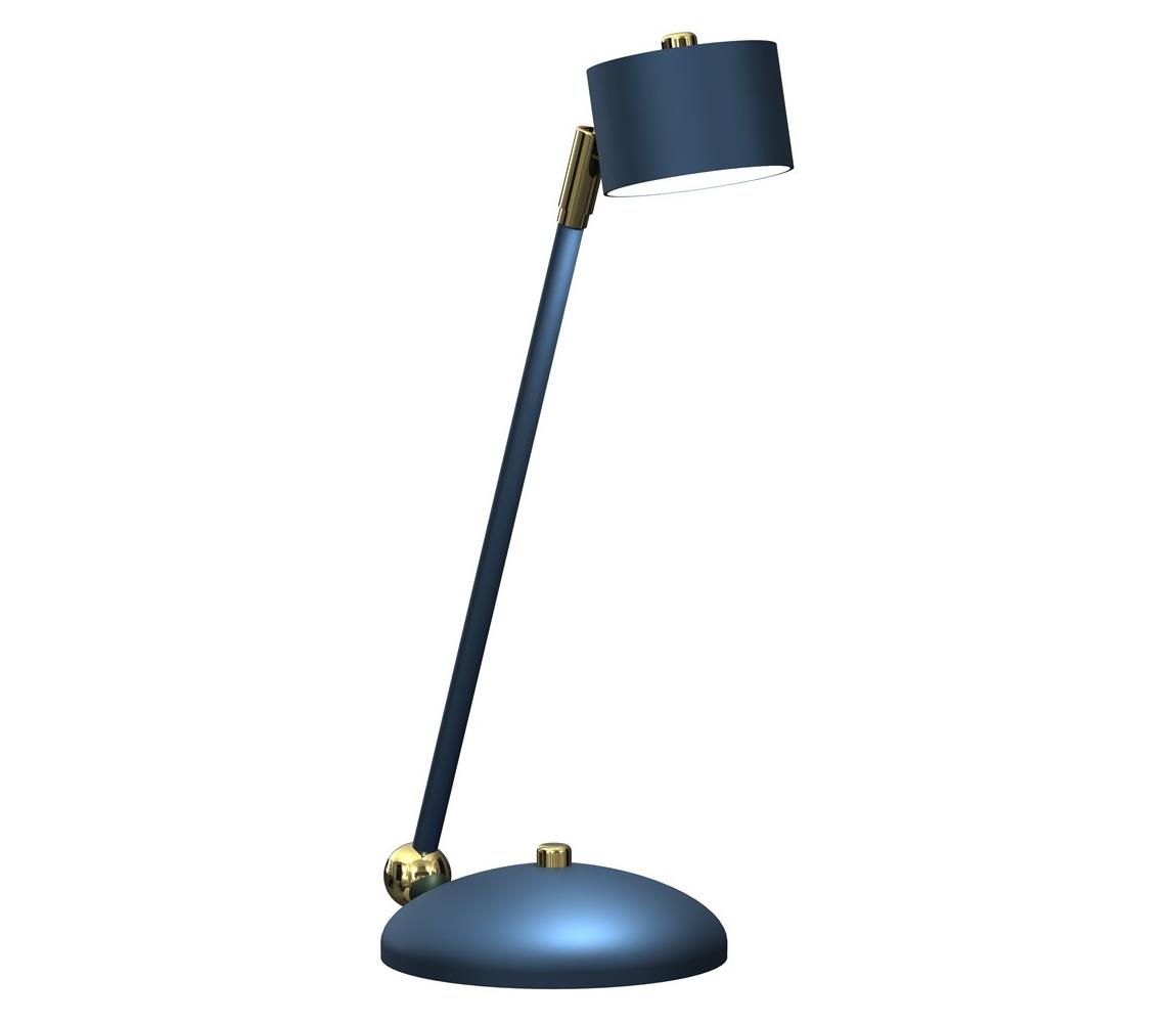  Stolní lampa ARENA 1xGX53/11W/230V modrá/zlatá 