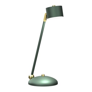 Stolní lampa ARENA 1xGX53/11W/230V zelená/zlatá