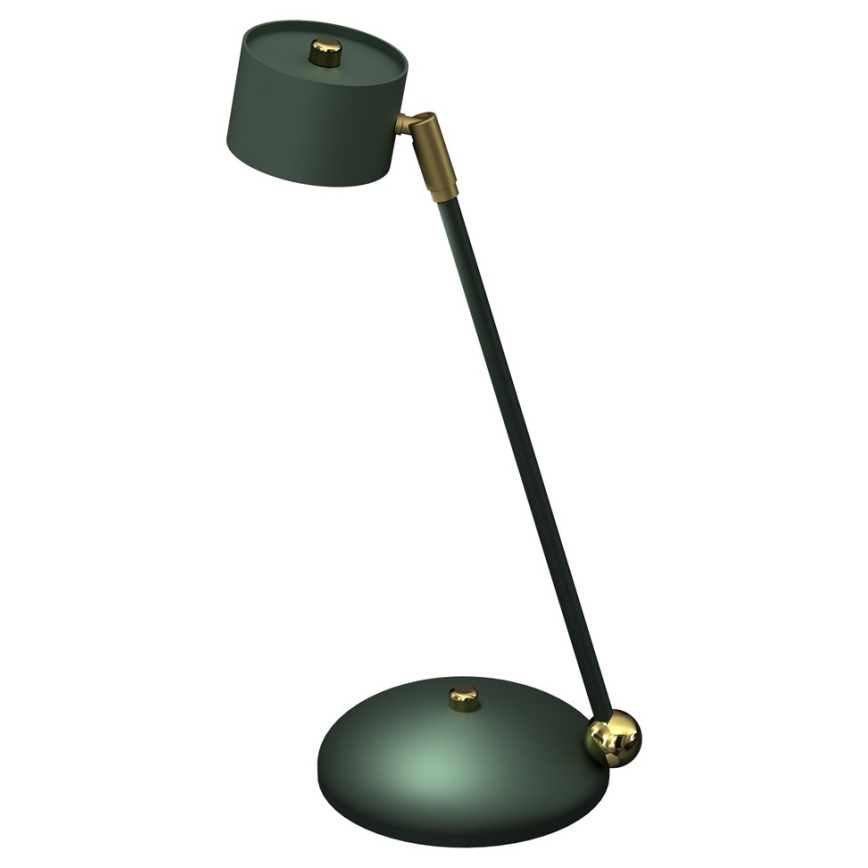 Stolní lampa ARENA 1xGX53/11W/230V zelená/zlatá