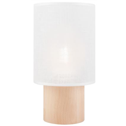 Stolní lampa ARI TABLE 1xE27/60W/230V bílá/buk