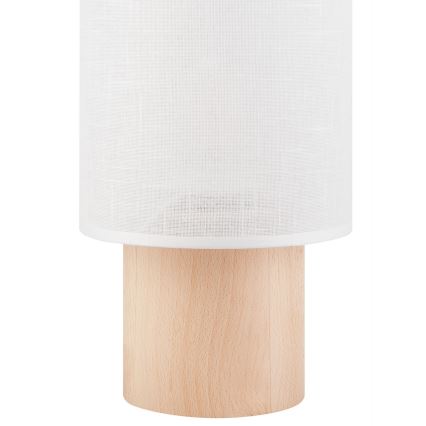 Stolní lampa ARI TABLE 1xE27/60W/230V bílá/buk