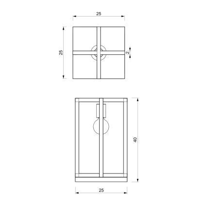 Stolní lampa ARNOLD 1xE27/60W/230V černá