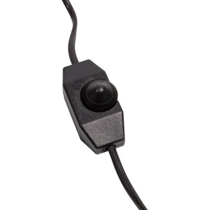 Stolní lampa ASEL 1xE27/25W/230V mramor šedá/hnědá