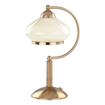 Stolní lampa ASTORIA 1xE27/15W/230V zlatá