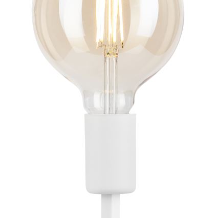 Stolní lampa ASTRID 1xE27/60W/230V bílá