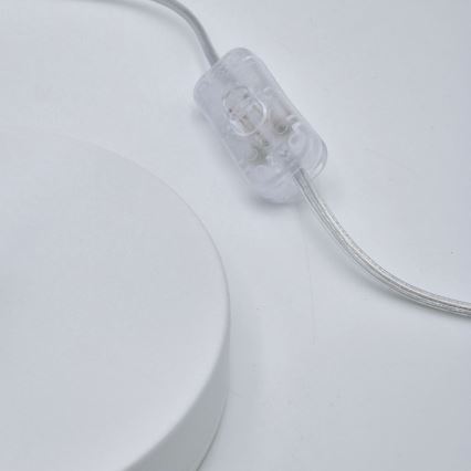 Stolní lampa ASTRID 1xE27/60W/230V bílá