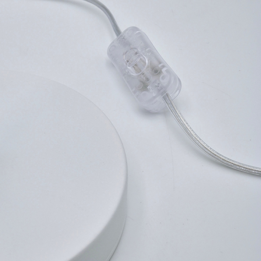Stolní lampa ASTRID 1xE27/60W/230V bílá