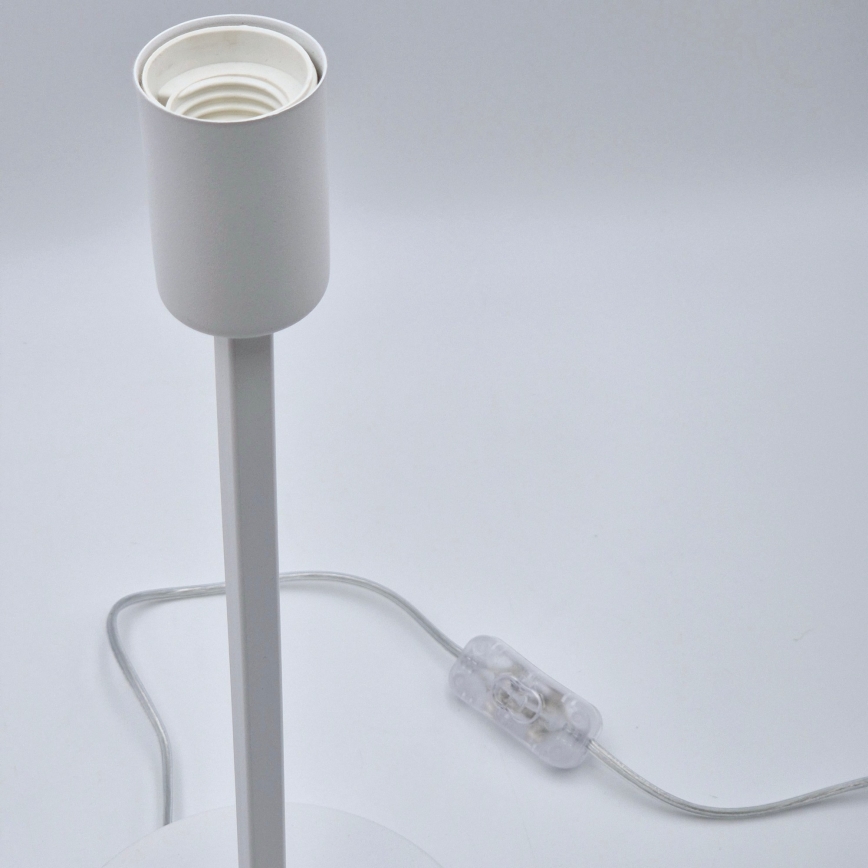 Stolní lampa ASTRID 1xE27/60W/230V bílá
