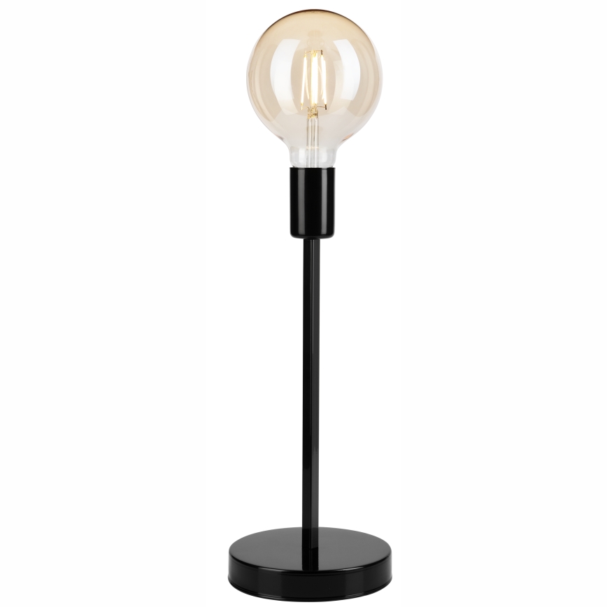 Stolní lampa ASTRID 1xE27/60W/230V lesklá černá