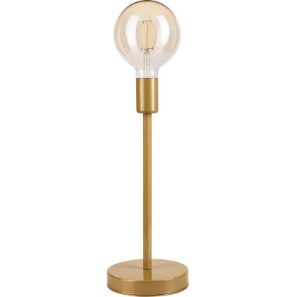 Stolní lampa ASTRID 1xE27/60W/230V zlatá