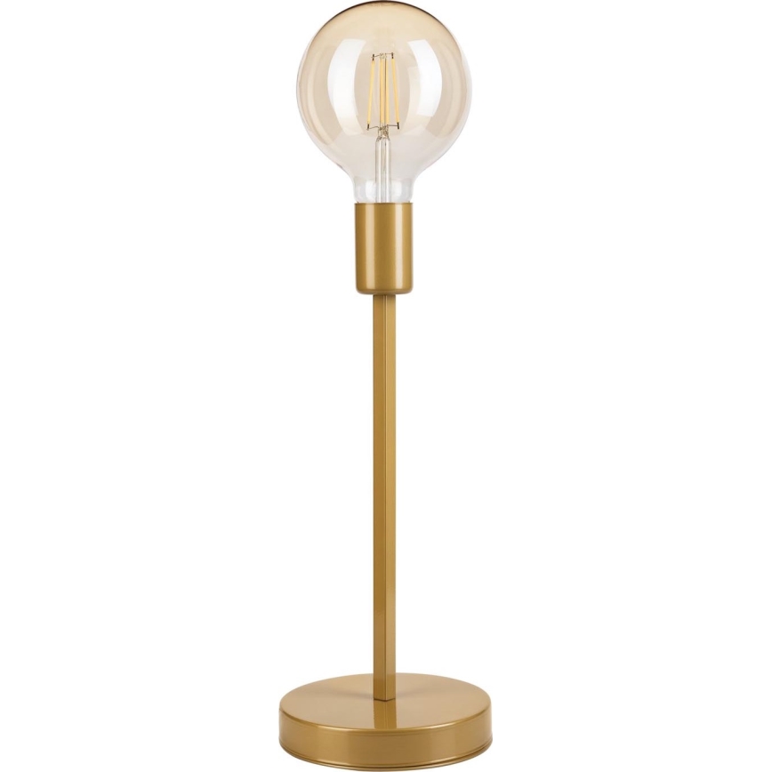 Stolní lampa ASTRID 1xE27/60W/230V zlatá