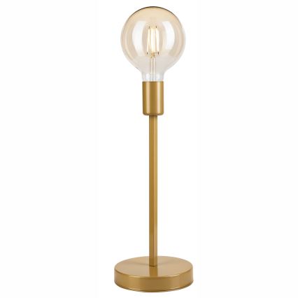 Stolní lampa ASTRID 1xE27/60W/230V zlatá