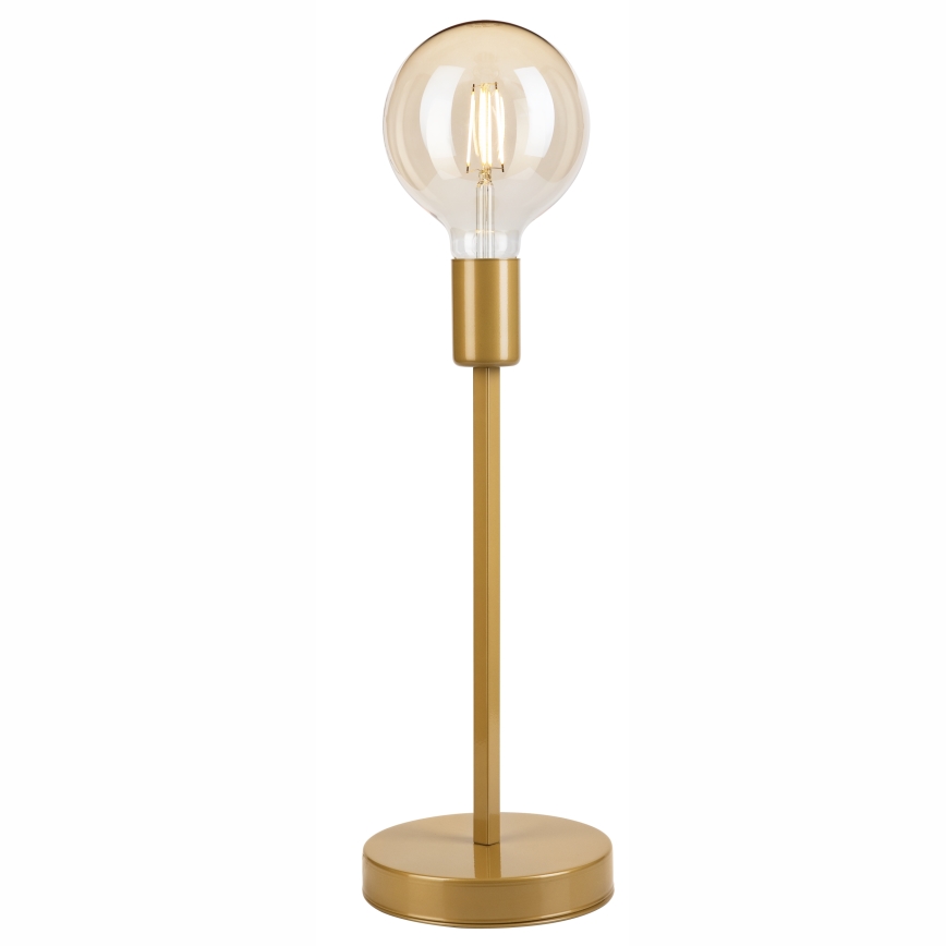 Stolní lampa ASTRID 1xE27/60W/230V zlatá