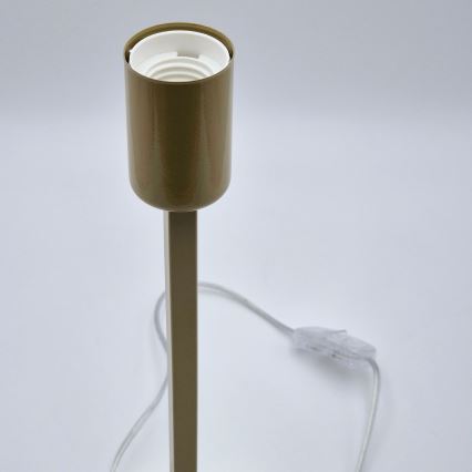 Stolní lampa ASTRID 1xE27/60W/230V zlatá