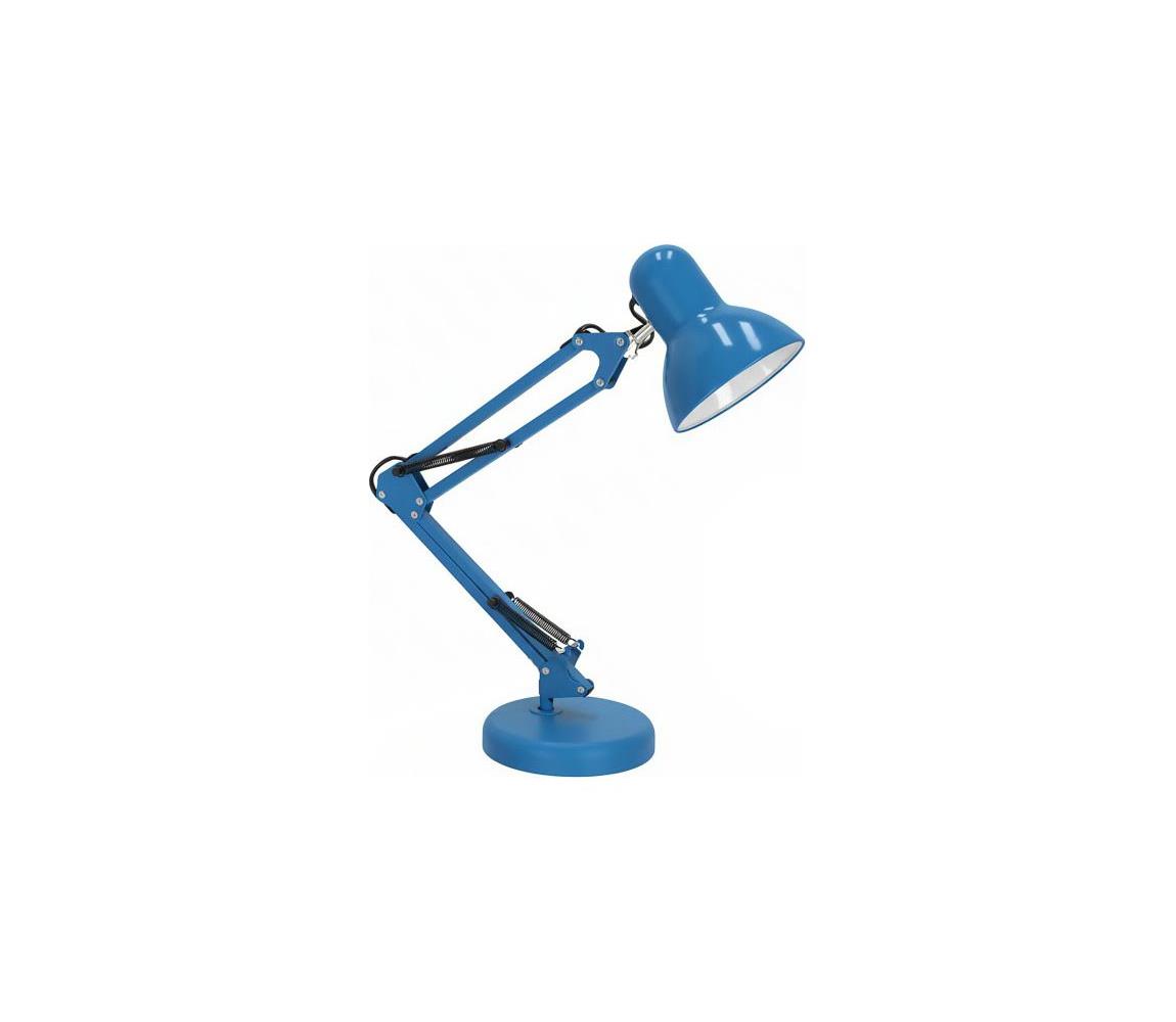 Stolní lampa AURIQ 1xE27/60W/230V modrá 004827 – Alasans