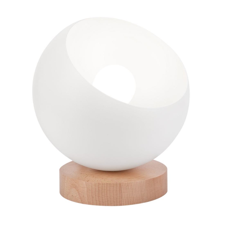 Stolní lampa AVA BALL 1xE27/60W/230V bílá