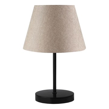 Stolní lampa AYD 1xE27/40W/230V béžová/černá