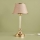 Stolní lampa AYD 1xE27/40W/230V béžová/zlatá