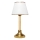Stolní lampa AYD 1xE27/40W/230V bílá/zlatá