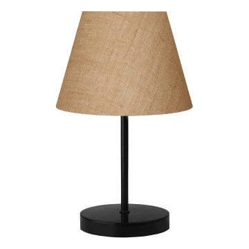 Stolní lampa AYD 1xE27/40W/230V hnědá/černá
