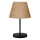 Stolní lampa AYD 1xE27/40W/230V hnědá/černá