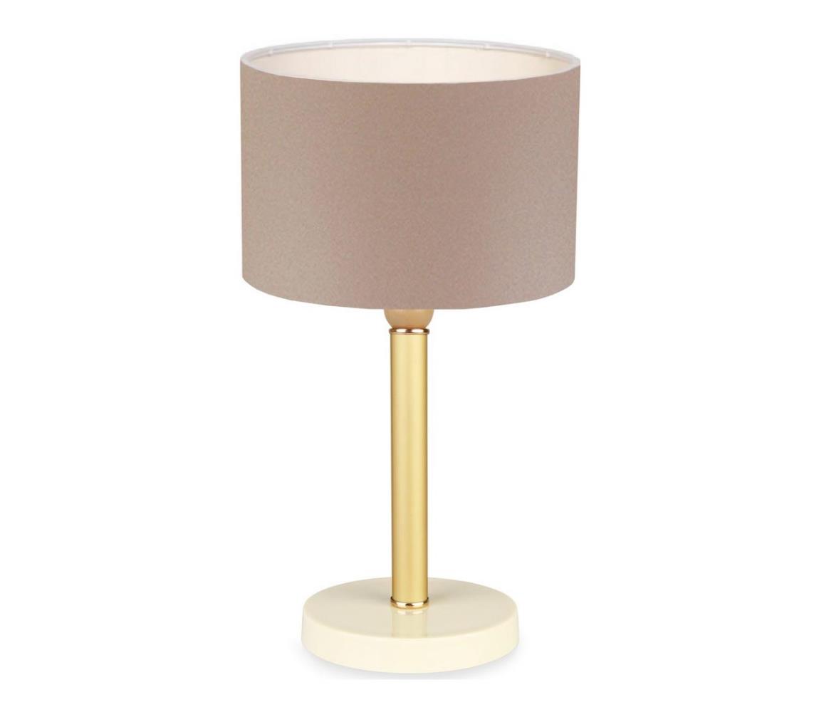 Asir Stolní lampa AYD 1xE27/60W/230V růžová/zlatá AS0203